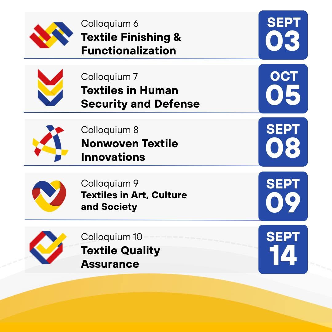 Colloquiums 9 - 11 Schedule